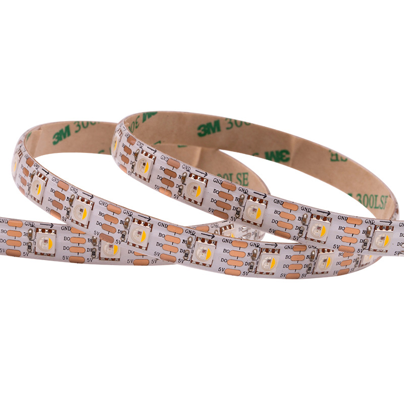 WS2813 Individually Addressable RGBW 4 in 1 LED Strip Lights - DC5V 300LEDs Breakpoint-continue Flexible LED Tape Light WS2813 Individually Addressable RGBW 4 in 1 LED Strip Lights - DC5V 300LEDs Breakpoint-continue Flexible LED Tape Light